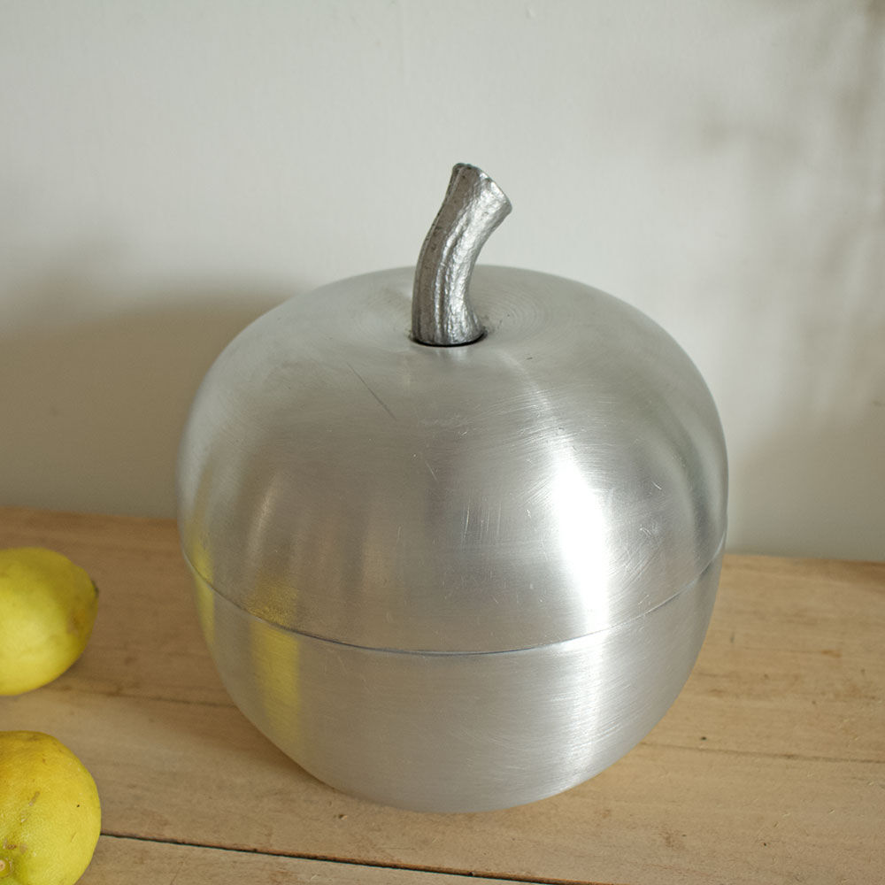 Vintage ice cube apple