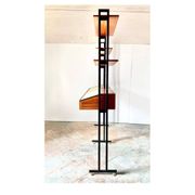 Midcentury Italian Modular Bookshelf with Unusual Drawers, Italy