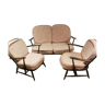 2-seater sofa and 2 armchairs