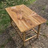 Rattan coffee table