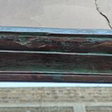 Burmese teak mirror