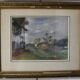 Henry Ottmann (1877-1927) Edge of the woods in the mist, signed pastel