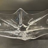 Crystal dish with stamp, 1960s/70s