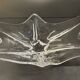 Crystal dish with stamp, 1960s/70s