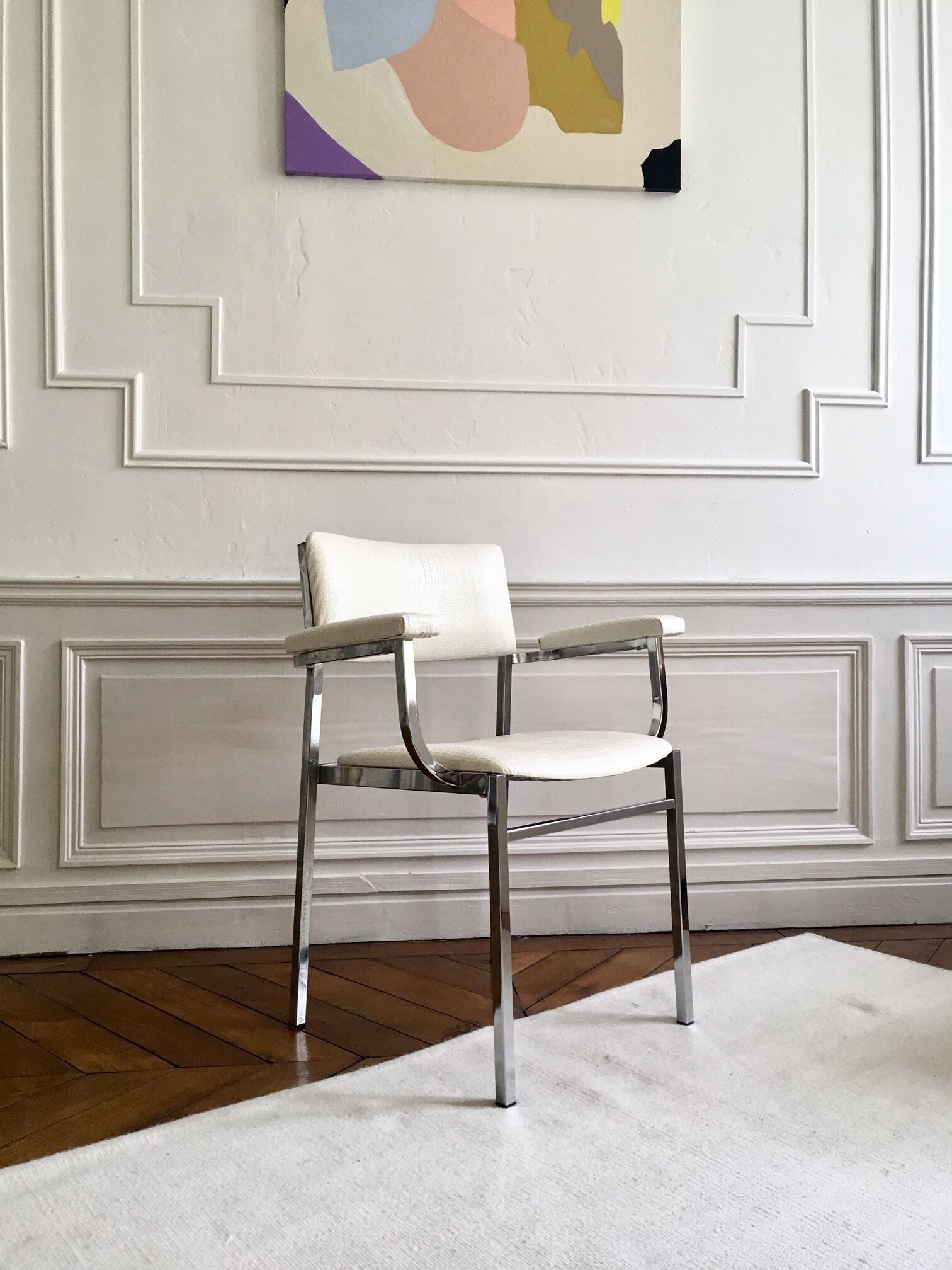 Restored vintage  armchair 70