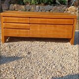 vintage Pierre CHAPO elm sideboard 1950