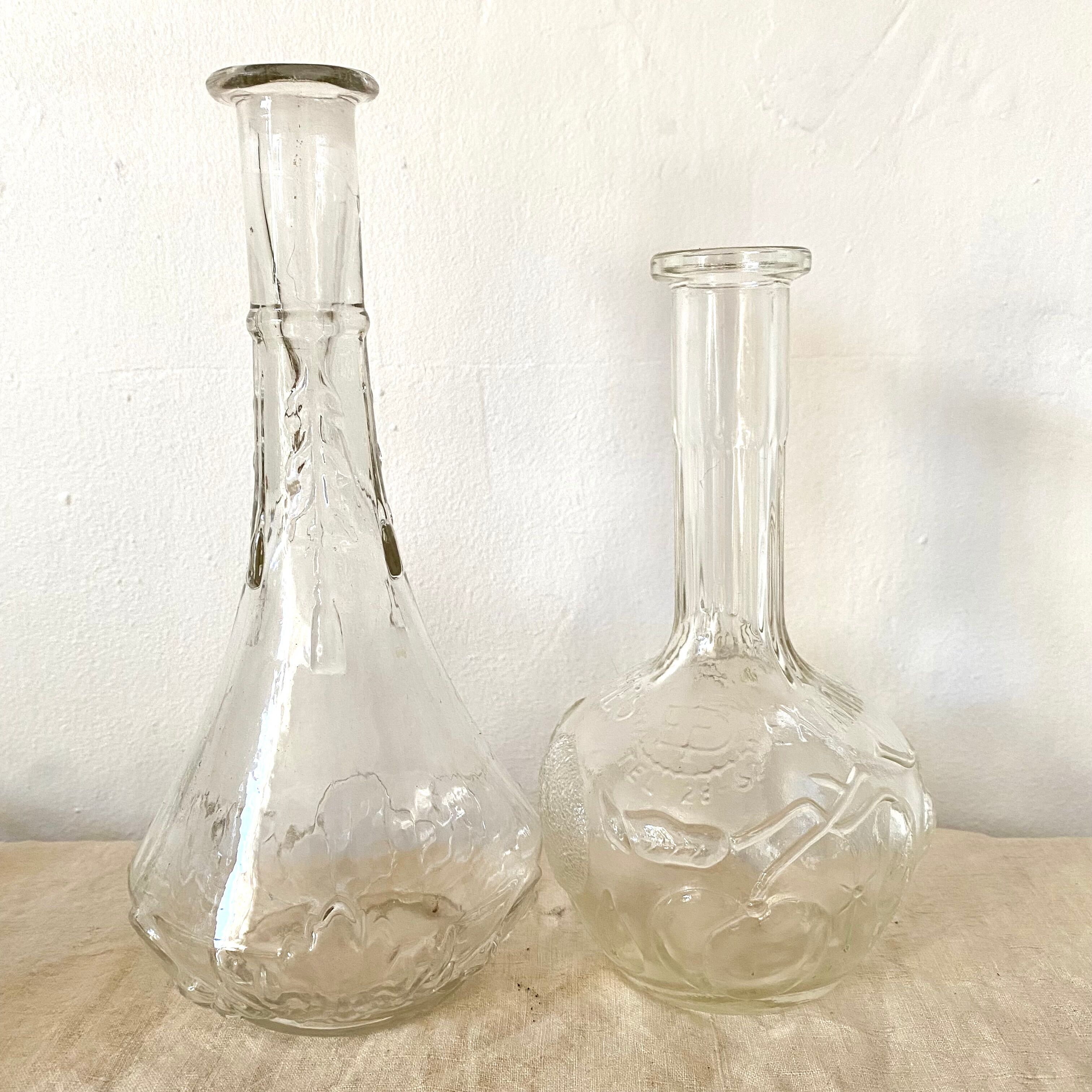 Vintage decanters