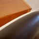 Set of 4 Executive Strafor shell chairs in leather, plastic and chrome 1970s