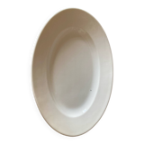 Vintage white porcelain serving dish