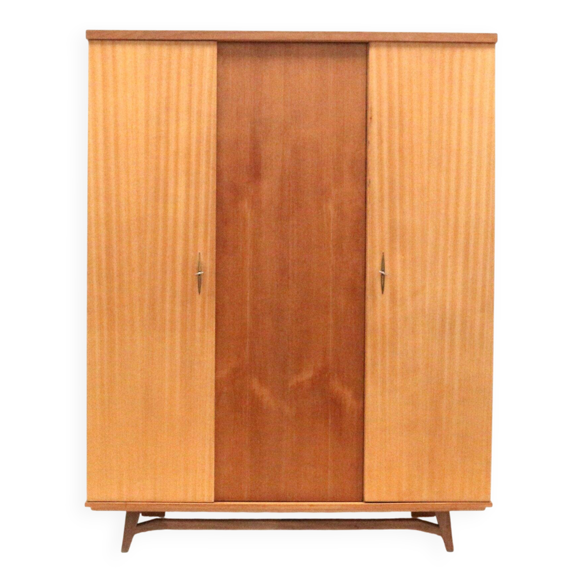 Vintage 3-door wardrobe from the 1960s