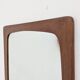 Scandinavian teak mirror