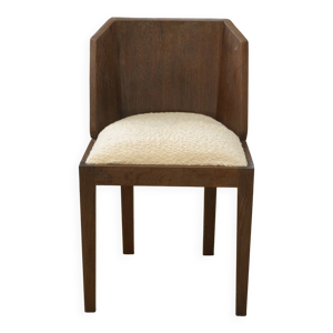 Chaise en chêne dans - pierre chareau