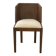 Chaise en chêne dans le goût de Pierre Chareau 1950’s