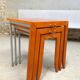 series of 3 nesting tables by Emmanuel Dietrich for Artelano, 1980