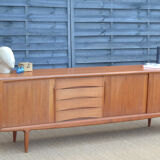 Danish sideboard by Gunni Omann - 240cm