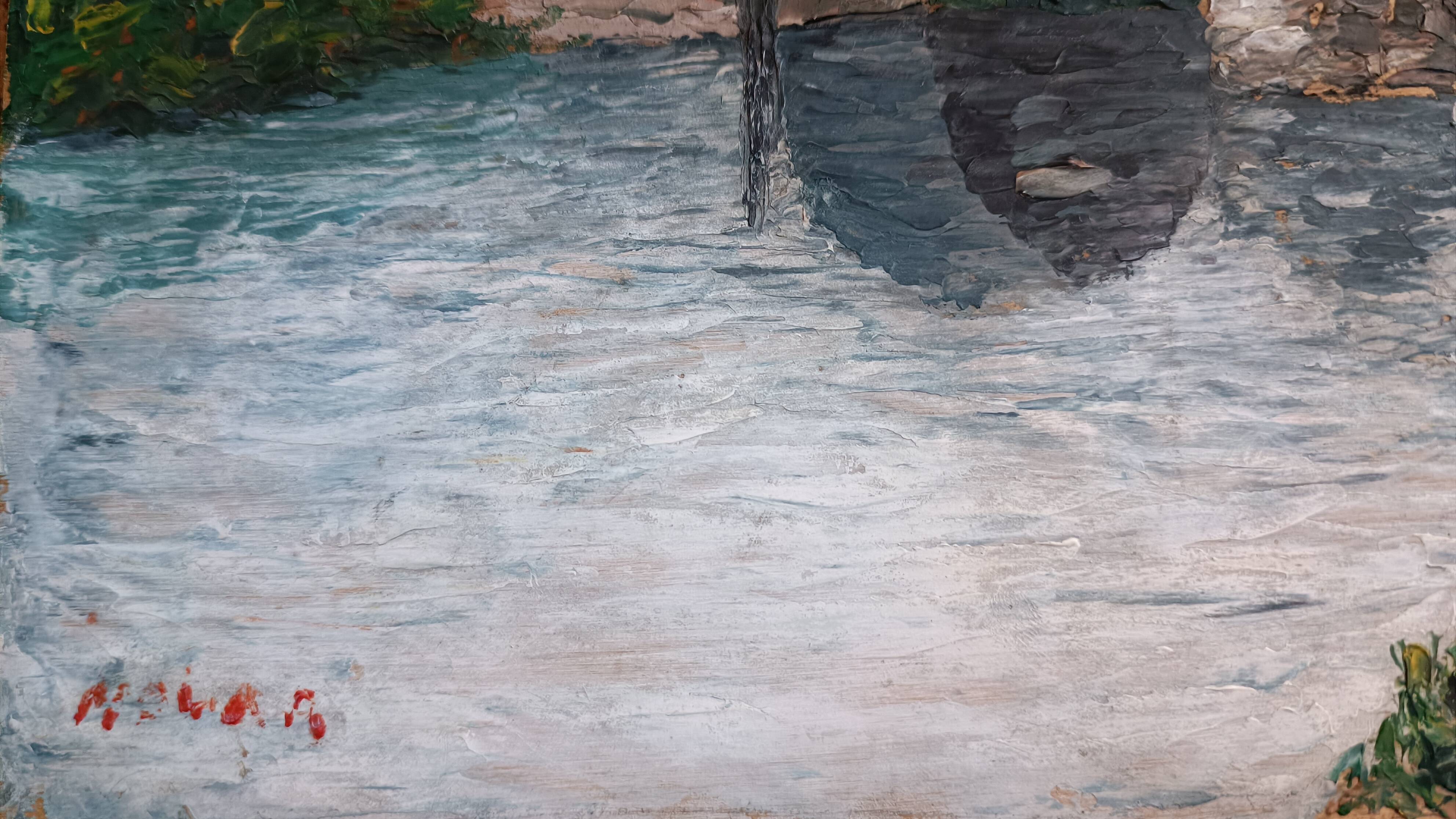 Laundress's table near the bridge