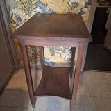 Table d'appoint console bois a rabat, style Art Déco