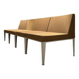 Ensemble vintage de 4 chauffeuses style Louis baillon planforms année 50
