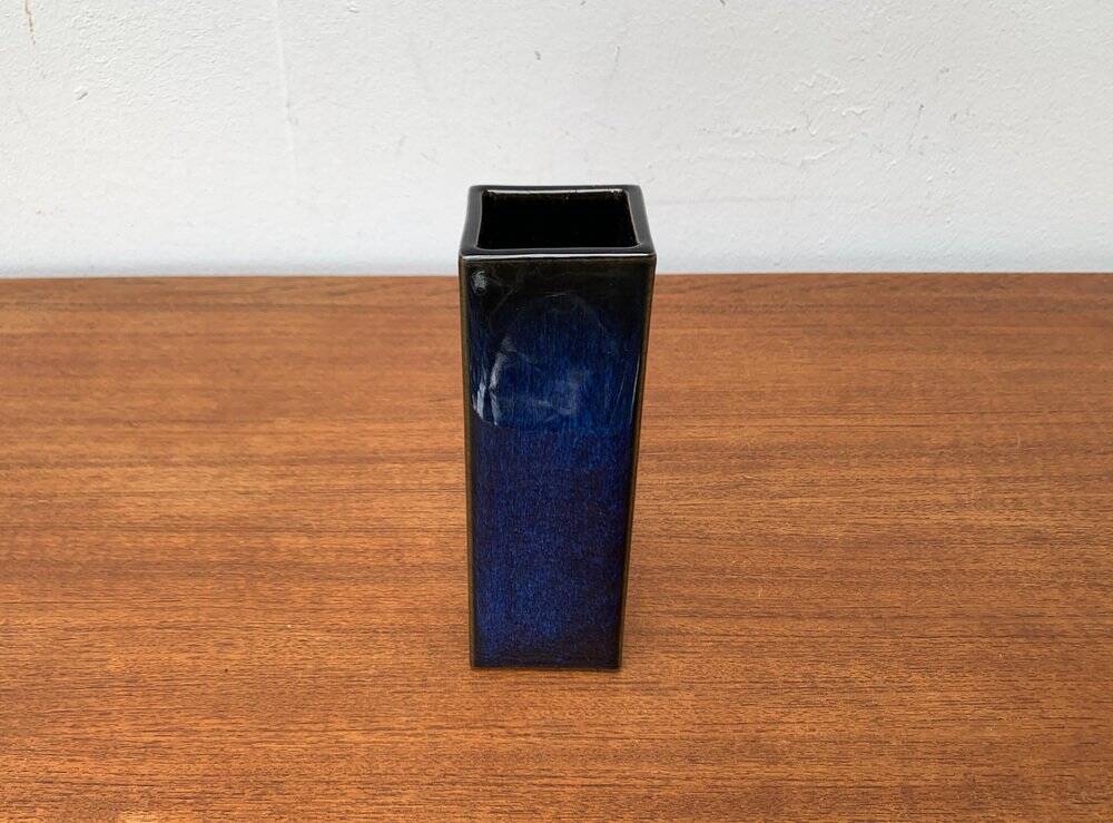 Vintage 1970s minimalist Japanese studio pottery vase from Tokoname.