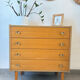 Vintage Scandinavian commode from the 1960s.