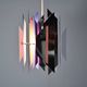 Tivoli Pendant Lamp by Simon Henningsen for Lyfa. Denmark 1962 (blk)