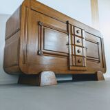 Enfilade vintage en bois Art Déco