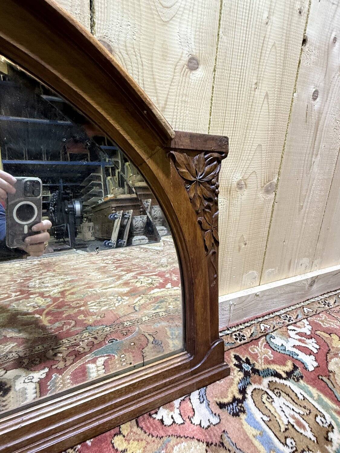 Art Deco brasserie/bistro mirror