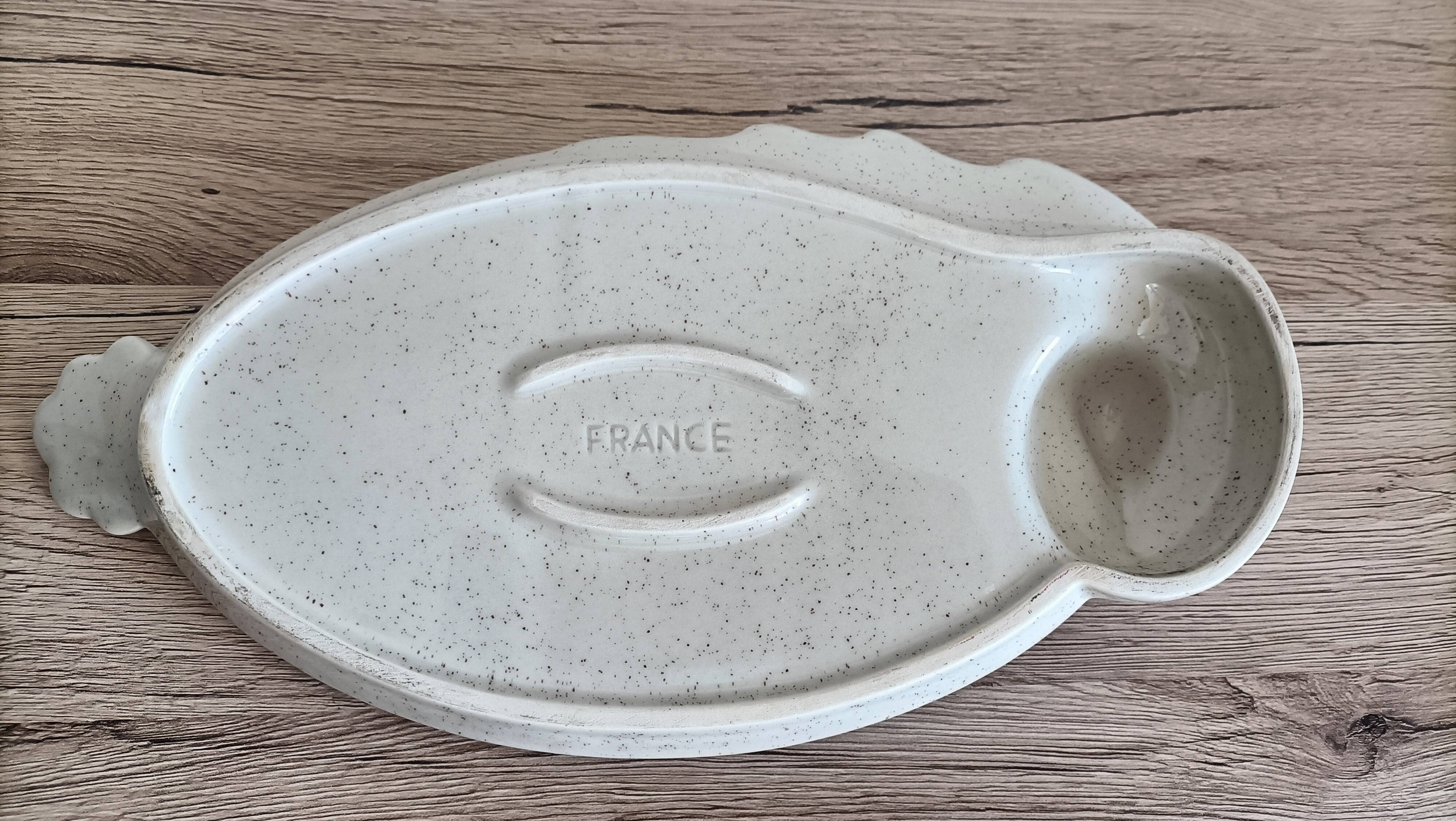 Ceramic foie gras serving dish