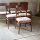 Set of 6 Henning Kjærnulf chairs for KS Møbler in teak, Denmark 1960
