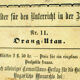 Affiche éducative, orang outan, lithographie, Karl Jansky, Böhmen, 1897