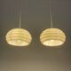 Hand blown Verner Panton Lamps by Holmegaard