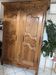 Beautifully decorated walnut wardrobe.
