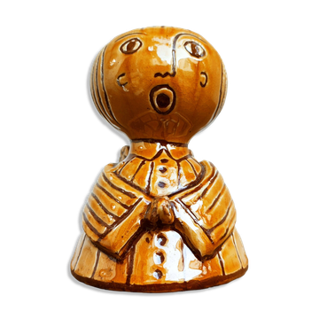 Ceramic angel, candle holder or vase