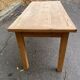 Renovated solid wood farmhouse dining table, 150cm