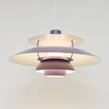 Lavender PH5 lamp, P. Henningsen for Louis Poulsen, Denmark 1960's