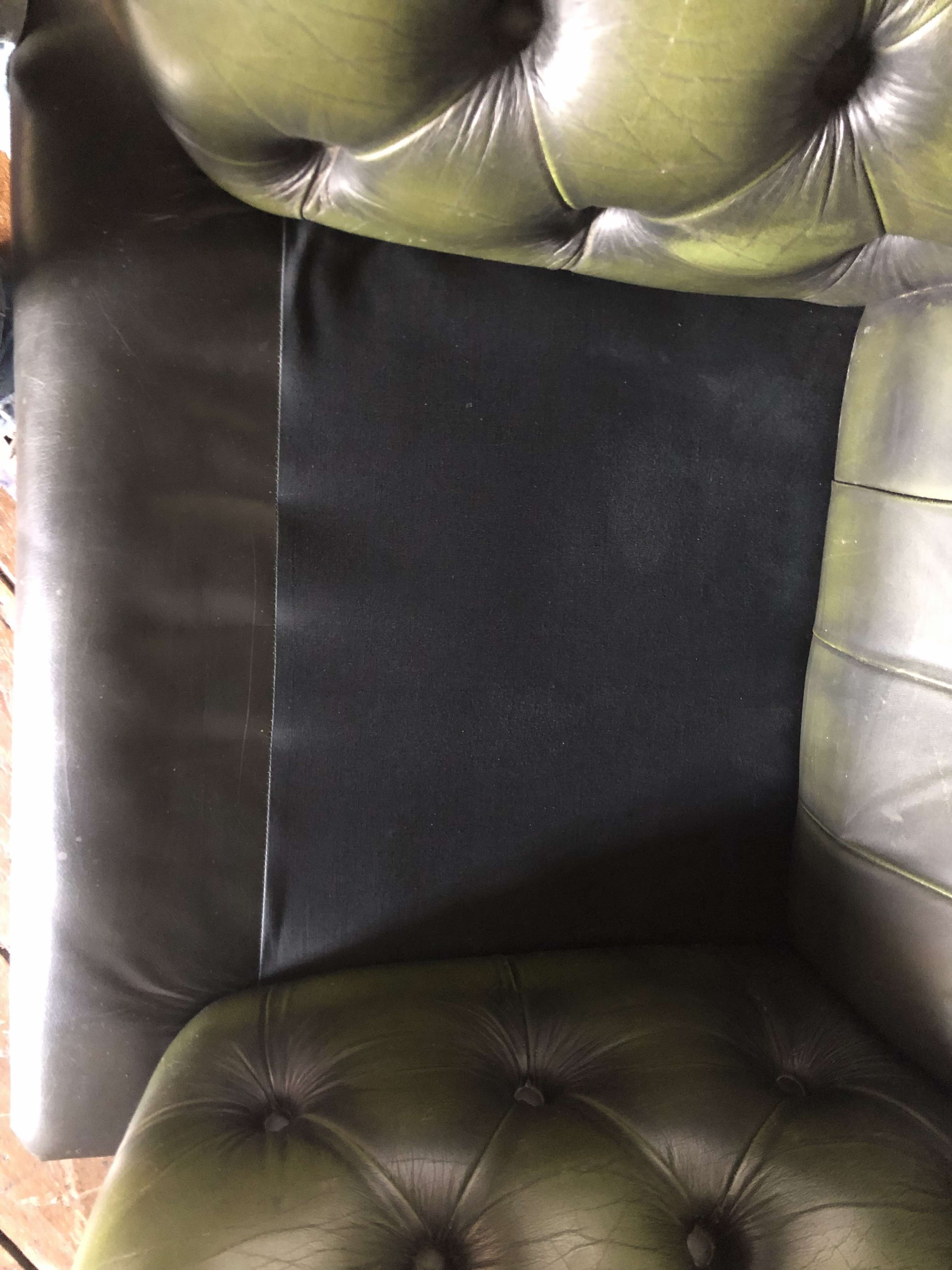 Fauteuil style anglais à oreilles