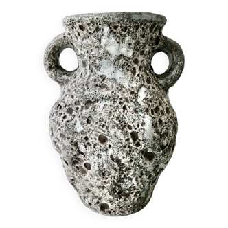 Vase en céramique Alain Rufas Vallauris années 60