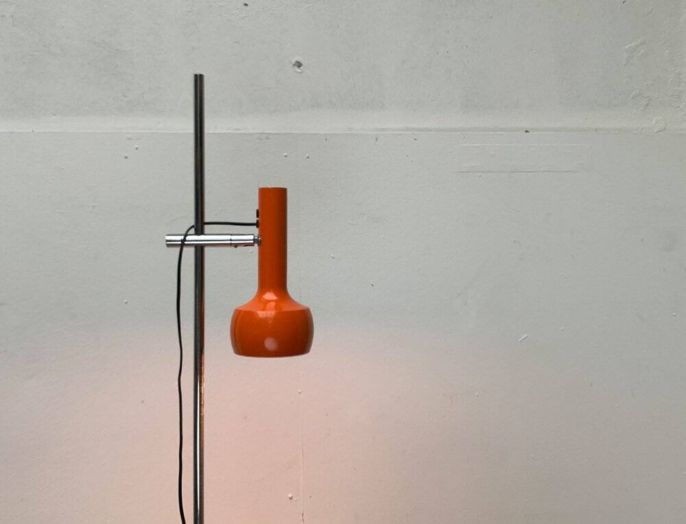 Space Age floor lamp by the SLZ team for Swisslamps International, Switzerland, 1960s.