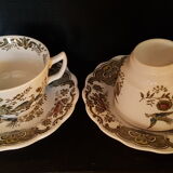 Set of 2 cups and saucers
