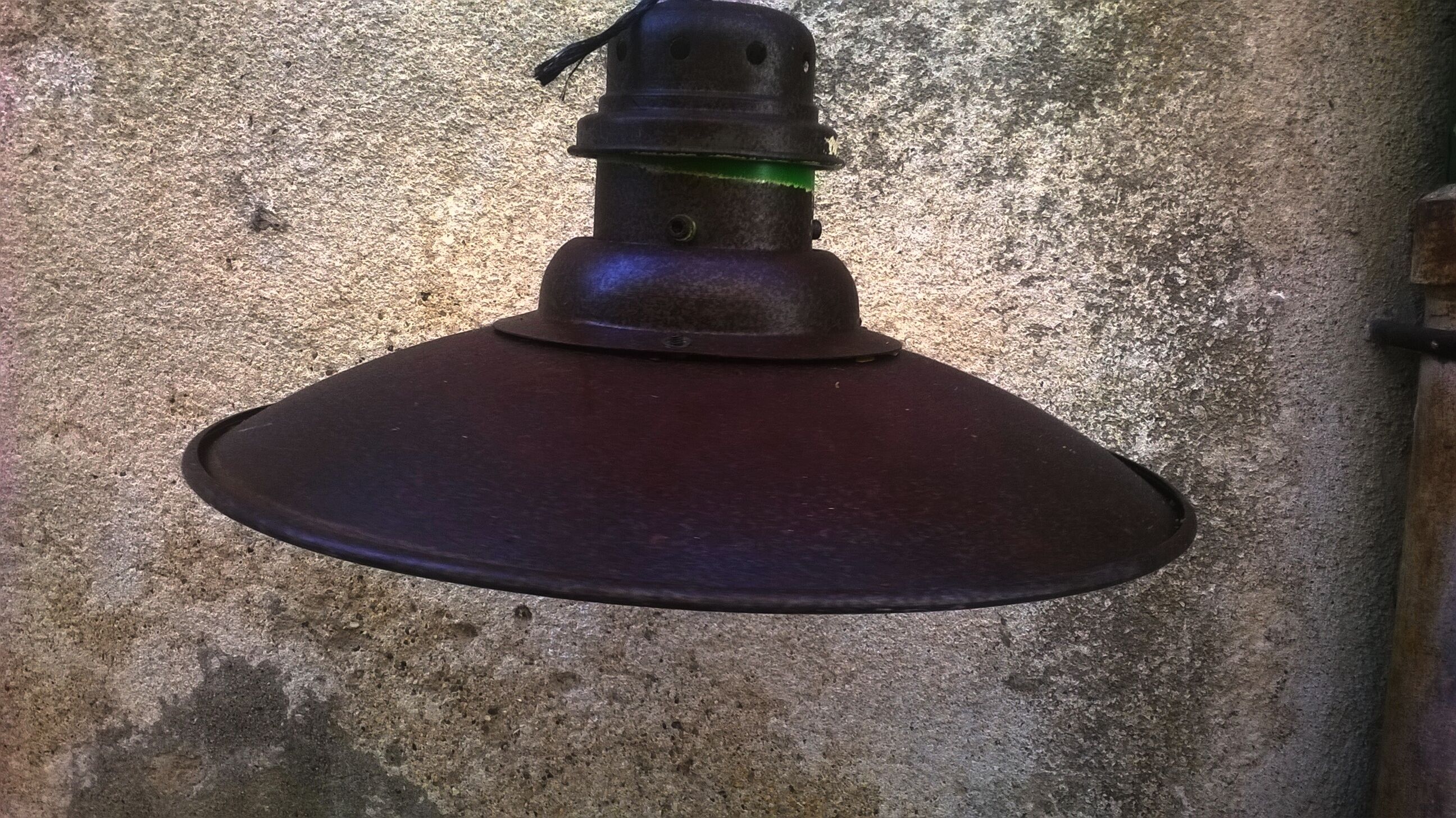 Suspension industrielle vintage
