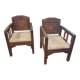 Pair of Moroccan armchairs