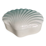 Heinrich white porcelain shell box