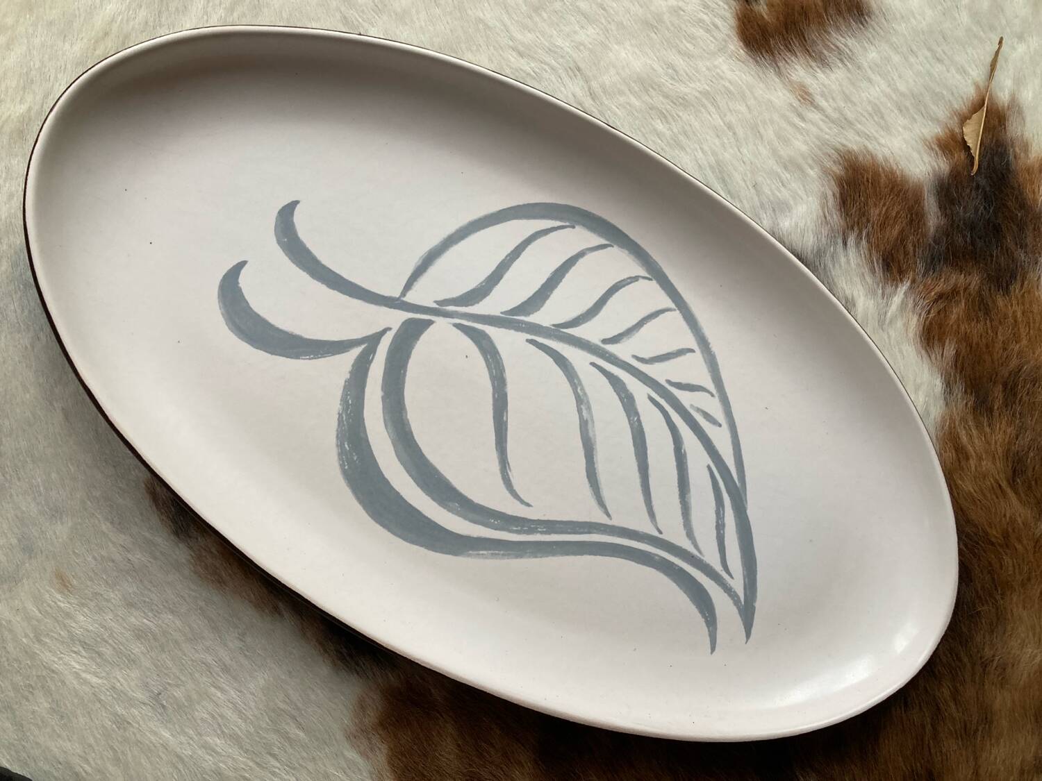 Large vintage platter from the 1960s