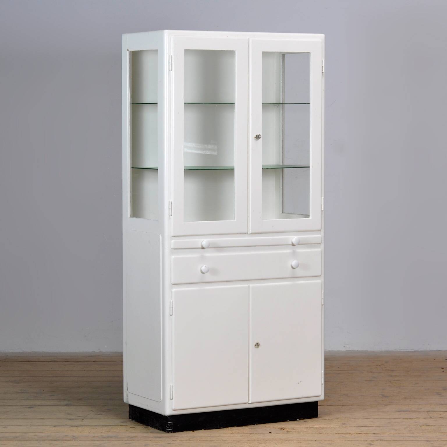 Wooden medical cabinet, 1950s