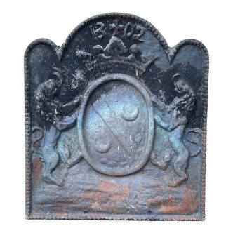 Fireplace plate