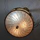 Suspension lamp Lucien Gau in bronze