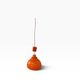 Orange vintage pendant light/chandelier/ceiling light