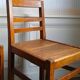 2 chaises bistrot reconstruction dans le goût de René Gabriel 1945