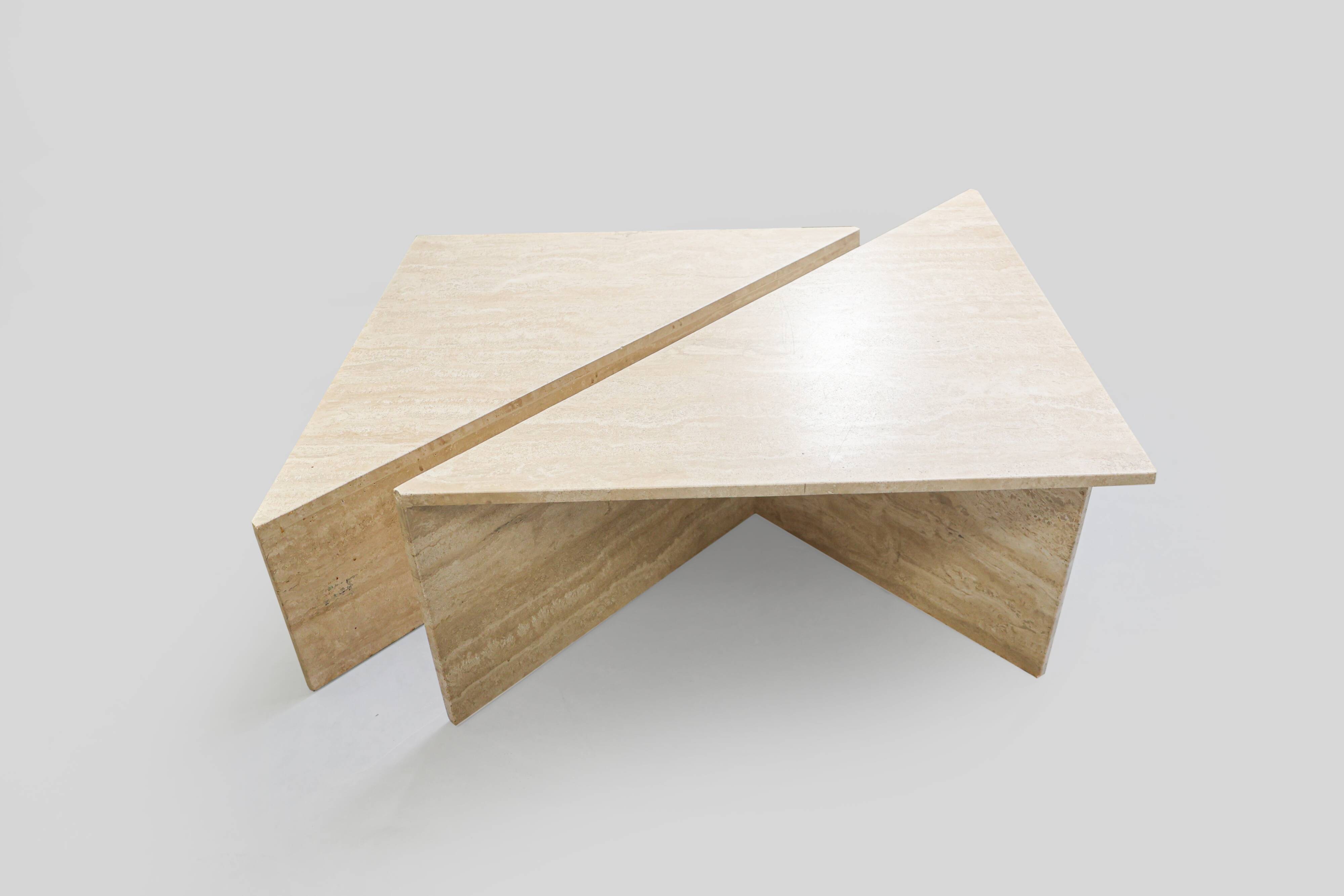 Rod shaped coffee tables by Up&Up Italy