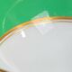 Complete set of 12 Art Deco fine porcelain cups and saucers Ros.